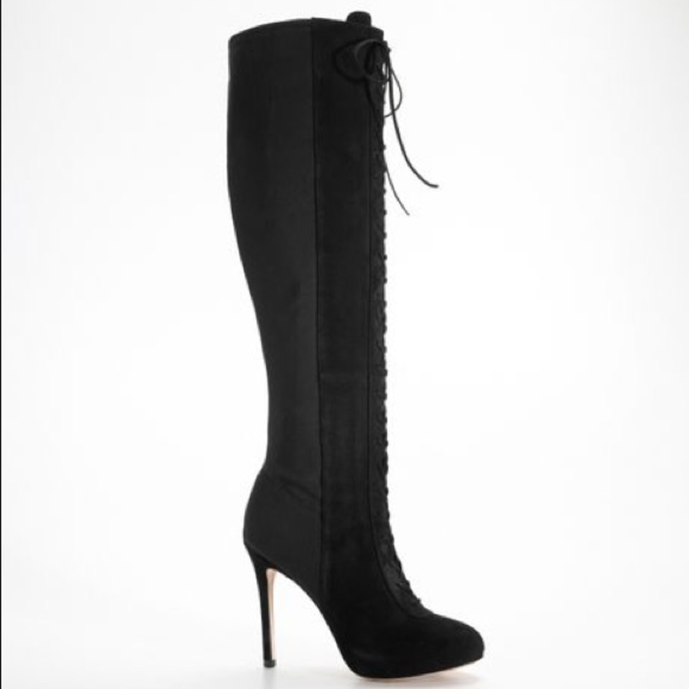 Ann Taylor Tall Lace Up Boots 🖤